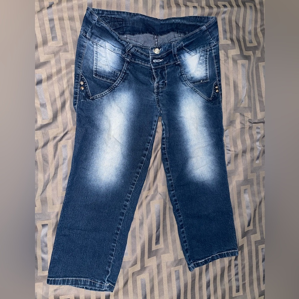 21 Jean Size 9 Junior’s Capris Blue